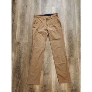 Vineyard vines Performance nylon Stretch Breaker Pant brown men's 28x31* whale